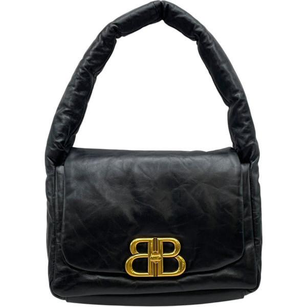 バレンシアガ BALENCIAGA モナコワンショルダー 787896 ブラック