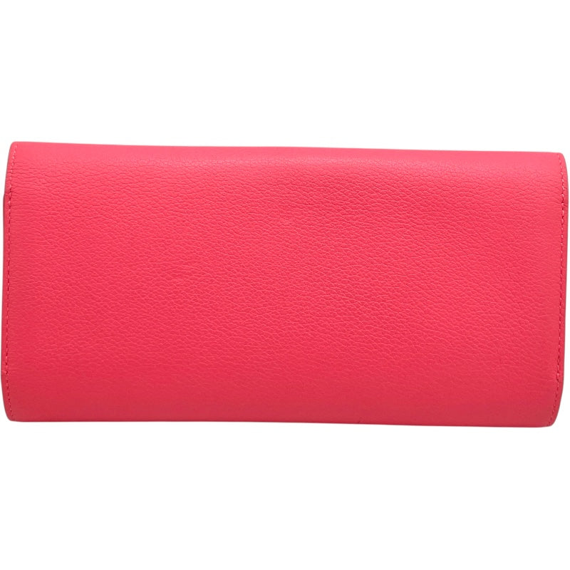 エルメス HERMES パッサン ロング A刻 ローズアザレ SV金具 エバー