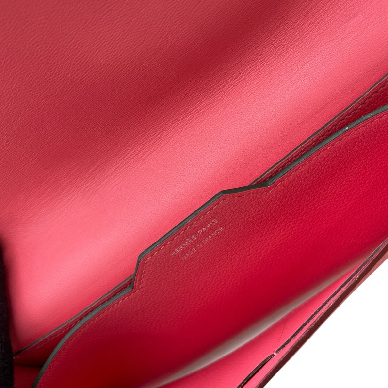 エルメス HERMES パッサン ロング A刻 ローズアザレ SV金具 エバー