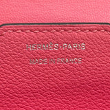 エルメス HERMES パッサン ロング A刻 ローズアザレ SV金具 エバーカラー レディース 長財布