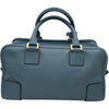 ロエベ LOEWE アマソナ30 ライトブルー レザー レディース ショルダーバッグ