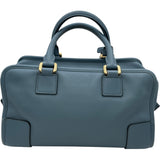 ロエベ LOEWE アマソナ30 ライトブルー レザー レディース ショルダーバッグ