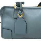 ロエベ LOEWE アマソナ30 ライトブルー レザー レディース ショルダーバッグ