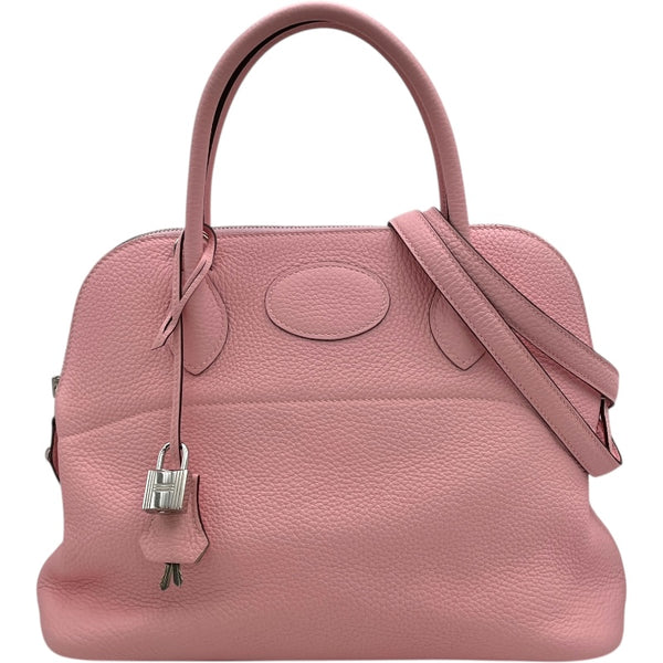 エルメス HERMES ボリード31 U刻 ローズサクラ SV金具 トリヨン