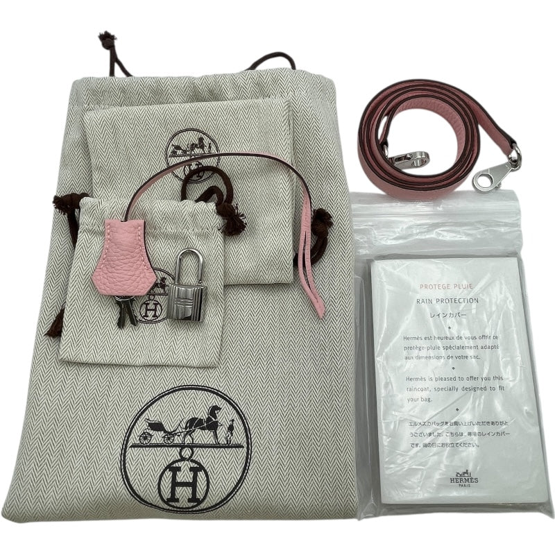 HERMES エルメス バッグ空箱 31×29×11cm エルメス HERMES ボリード31 U刻 ローズサクラ SV金具 トリヨン