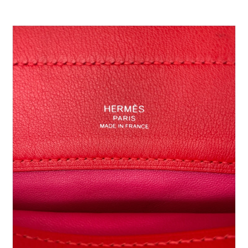 エルメス HERMES アリーヌミニ ヴェルソ Y刻 ローズメキシコ・ルージュ