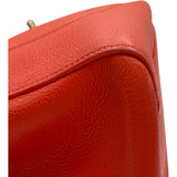 シャネル CHANEL ネオエグゼクティブトート 23番台 オレンジ GD金具 キャビアスキン レディース トートバッグ