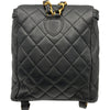シャネル CHANEL マトラッセ リュックサック 3番台 ブラック GD金具 ラムスキン レディース リュック・デイパック