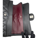 シャネル CHANEL マトラッセ25 A01112 15番台 ブラック SV金具 キャビアスキン レディース ショルダーバッグ