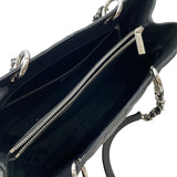 シャネル CHANEL GST チェーントート バッグ A50995 14番台 ブラック SV金具 キャビアスキン レディース トートバッグ