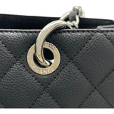 シャネル CHANEL GST チェーントート バッグ A50995 14番台 ブラック SV金具 キャビアスキン レディース トートバッグ