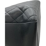 シャネル CHANEL GST チェーントート バッグ A50995 14番台 ブラック SV金具 キャビアスキン レディース トートバッグ