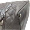 シャネル CHANEL カンボンライントートミディアム A25167 10番台 ブラウン SV金具 カーフ レディース トートバッグ
