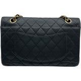 シャネル CHANEL マトラッセ25 A01112 11番台 ブラック GD金具 キャビアスキン レディース ショルダーバッグ