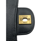 シャネル CHANEL マトラッセ25 A01112 11番台 ブラック GD金具 キャビアスキン レディース ショルダーバッグ