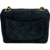 シャネル CHANEL ミニマトラッセ18 A35200 2番台 ブラック GD金具 スエード レディース ショルダーバッグ