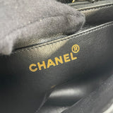 シャネル CHANEL ミニマトラッセ18 A35200 2番台 ブラック GD金具 スエード レディース ショルダーバッグ