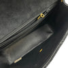 シャネル CHANEL ミニマトラッセ18 A35200 2番台 ブラック GD金具 スエード レディース ショルダーバッグ