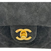 シャネル CHANEL ミニマトラッセ18 A35200 2番台 ブラック GD金具 スエード レディース ショルダーバッグ