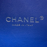 シャネル CHANEL CCフィグリー バニティ A93342 26番台 ブルー/レッド/ホワイト GD金具 キャビア レディース ショルダーバッグ