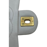 シャネル CHANEL ミニマトラッセ18 A01115 1番台 ホワイト GD金具 ラムスキン レディース ショルダーバッグ