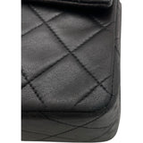 シャネル CHANEL ミニマトラッセ18 A01115 3番台 ブラック GD金具 ラムスキン レディース ショルダーバッグ