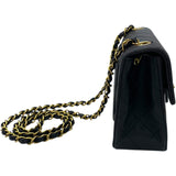 シャネル CHANEL ミニマトラッセ18 A01115 3番台 ブラック GD金具 ラムスキン レディース ショルダーバッグ