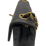 シャネル CHANEL ミニマトラッセ18 A01115 3番台 ブラック GD金具 ラムスキン レディース ショルダーバッグ