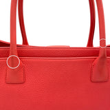 シャネル CHANEL エグゼクティブトート A69930 19番台 レッド SV金具 カーフ レディース トートバッグ