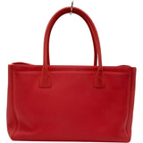 シャネル CHANEL エグゼクティブトート A69930 19番台 レッド SV金具 カーフ レディース トートバッグ