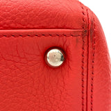 シャネル CHANEL エグゼクティブトート A69930 19番台 レッド SV金具 カーフ レディース トートバッグ