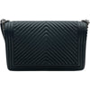 シャネル CHANEL ボーイシャネル28 A92193 20番台 ブラック SV金具 ラム レディース ショルダーバッグ