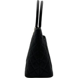 シャネル CHANEL 復刻トート A01804 8番台 ブラック GD金具 キャビア レディース トートバッグ