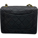 シャネル CHANEL ミニマトラッセ18 A01115 2番台 ブラック GD金具 ラムスキン レディース ショルダーバッグ