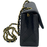 シャネル CHANEL ミニマトラッセ18 A01115 2番台 ブラック GD金具 ラムスキン レディース ショルダーバッグ