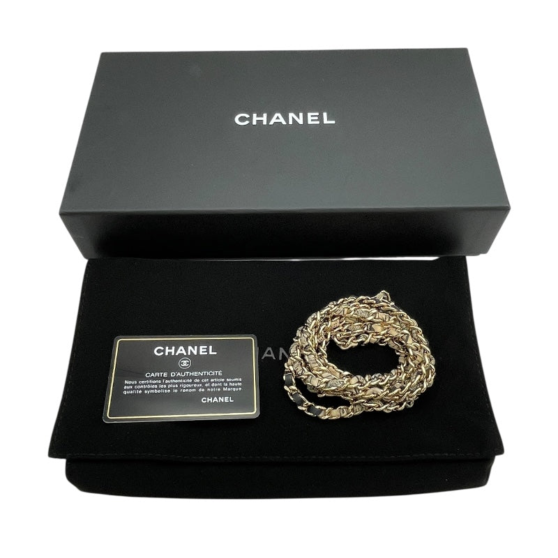シャネル CHANEL ココマークチェーンウォレット 26番台 ブラック GD シャネル CHANEL ココマークチェーンウォレット 26番台 ブラック GD