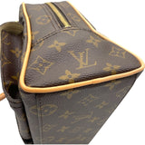 ルイ・ヴィトン LOUIS VUITTON マンハッタンPM M40026 ブラウン モノグラム レディース ハンドバッグ