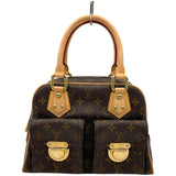 ルイ・ヴィトン LOUIS VUITTON マンハッタンPM M40026 ブラウン モノグラム レディース ハンドバッグ