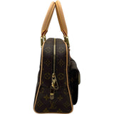 ルイ・ヴィトン LOUIS VUITTON マンハッタンPM M40026 ブラウン モノグラム レディース ハンドバッグ