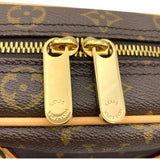 ルイ・ヴィトン LOUIS VUITTON マンハッタンPM M40026 ブラウン モノグラム レディース ハンドバッグ