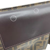 フェンディ FENDI ズッカ柄 ボディバッグ 7VA280 カーキ PVC メンズ ボディバッグ