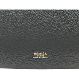 エルメス HERMES マーケットGM ブラック GD金具 フィヨルド レディース ショルダーバッグ