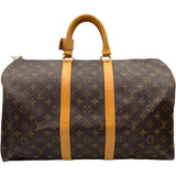 ルイ・ヴィトン LOUIS VUITTON キーポル45 M41428 ブラウン モノグラム レディース ボストンバッグ