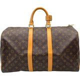 ルイ・ヴィトン LOUIS VUITTON キーポル45 M41428 ブラウン モノグラム レディース ボストンバッグ