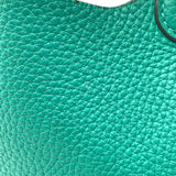 エルメス HERMES ピコタンロックPM D刻 ヴェールヴェルティゴ SV金具 トリヨン レディース ハンドバッグ