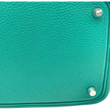 エルメス HERMES ピコタンロックPM D刻 ヴェールヴェルティゴ SV金具 トリヨン レディース ハンドバッグ