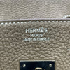エルメス HERMES バーキン35 Z刻 エトゥープ SV金具 トゴ レディース ハンドバッグ