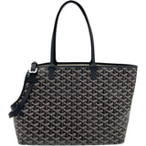 ゴヤール GOYARD シアン・グリ ブラック ゴヤールディンキャンバス レディース トートバッグ