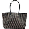 ゴヤール GOYARD アルトワMM ブラック PVC/レザー ユニセックス トートバッグ