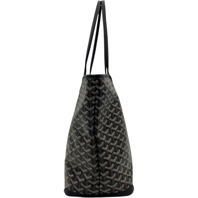 ゴヤール GOYARD アルトワMM ブラック PVC/レザー ユニセックス トート